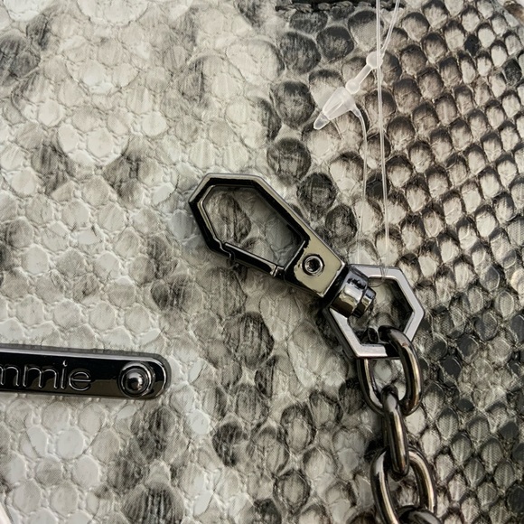 Abbie & Emmie Crossbody Animal print Snakeskin Bag Convertible Clutch Multicolor - Picture 5 of 9